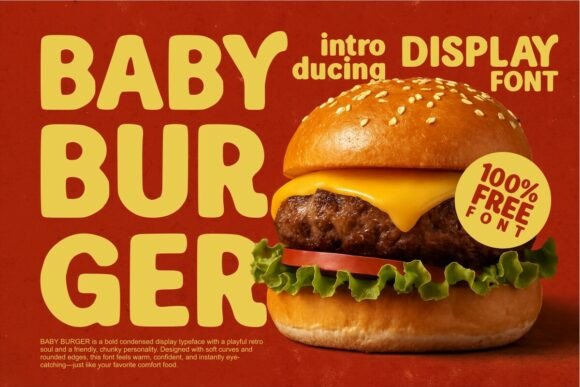 Baby Burger Font Review