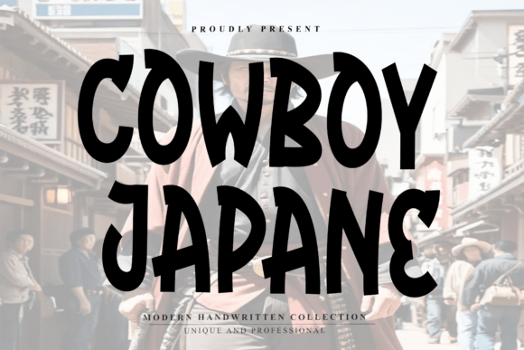 Cowboy Japane Font