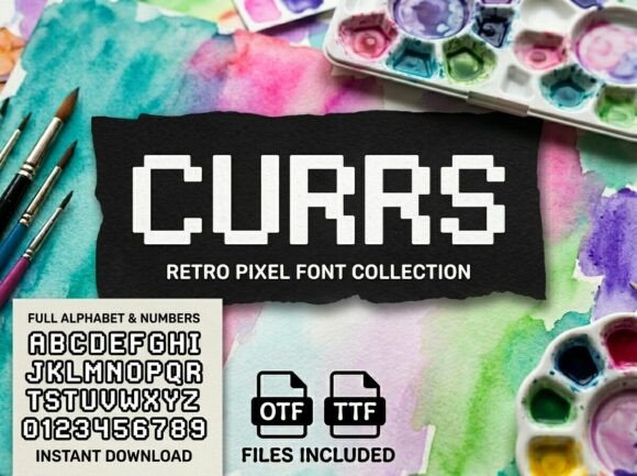 Currs Font for Bold Design