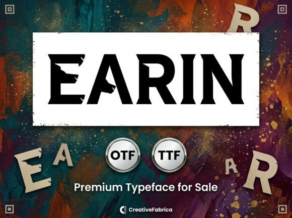 Earin Font for Bold Design