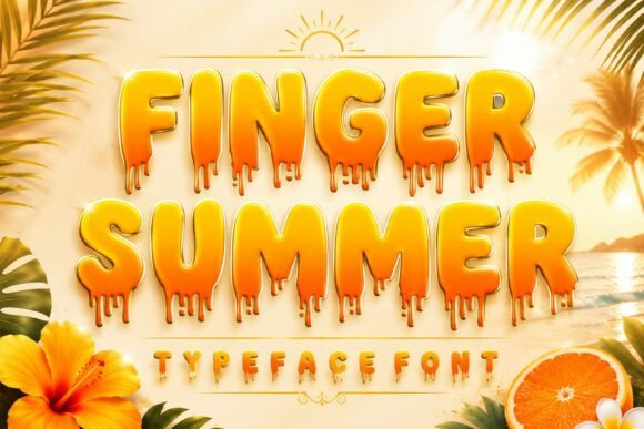 Finger Summer Font Review