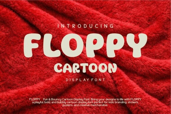 Floppy Font: Playful Display for Web Design