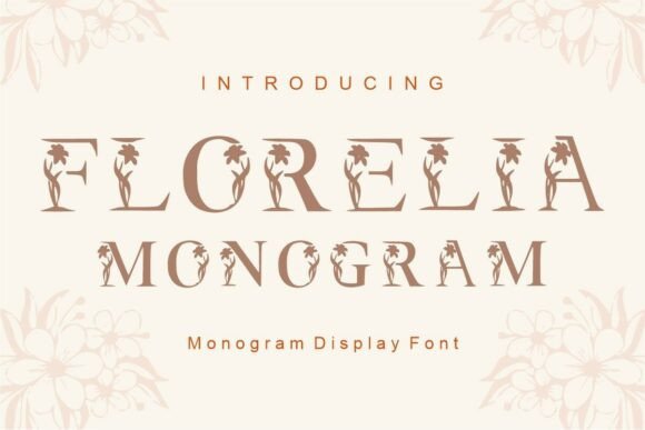 Florelia Monogram Font