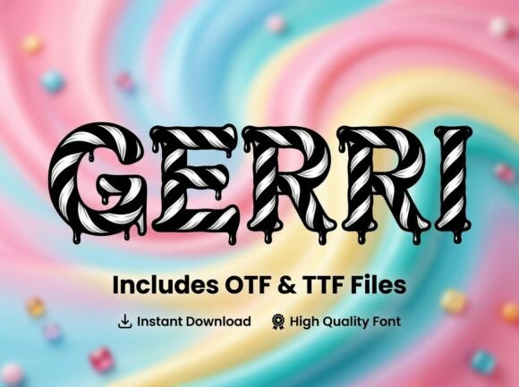 Gerri Font for Creative Design