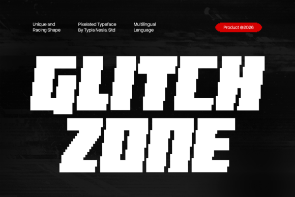Glitch Zone Font for Bold Branding