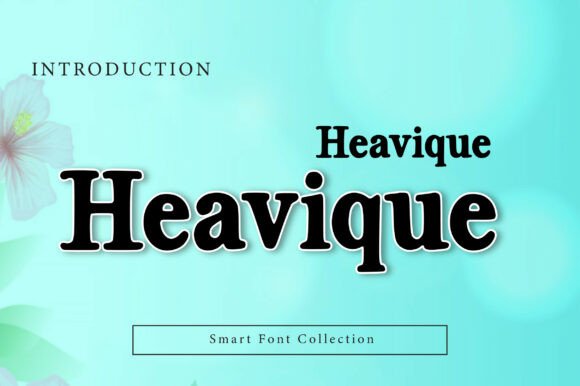 Heavique: Bold Font for Business Branding