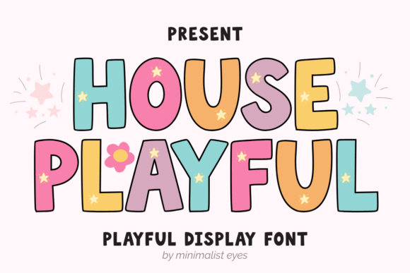House Playful: A Whimsical Font for Creative Projects
