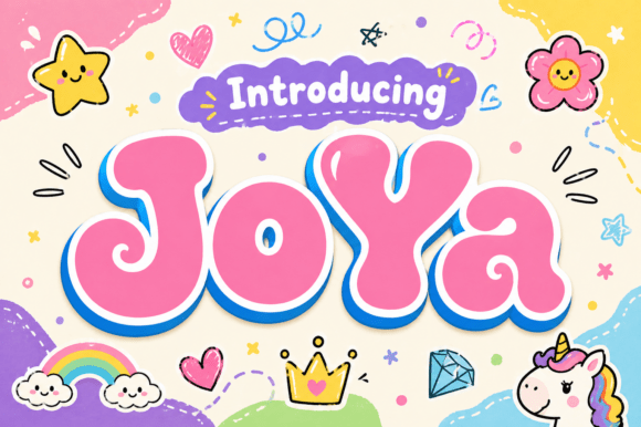 Joya: A Retro Font for Modern Brands
