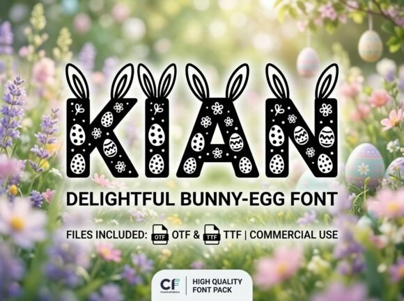 Kian: A Springtime Font for Bold Campaigns