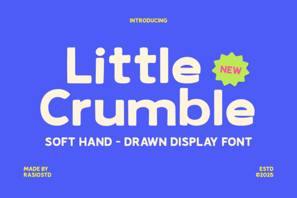 Little Crumble Font for Creative Web Design