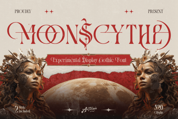 Moonscythe Font for Web Design