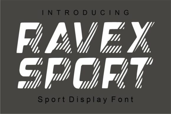 Ravex Sport: A Bold Font for Dynamic Design