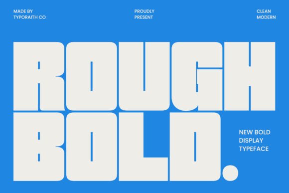 Rough Bold Font for Business