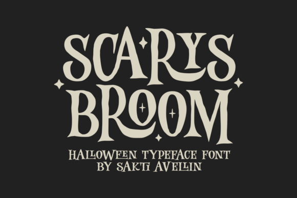 Scarys Broom Font