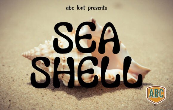 Sea Shell Font for Creative Projects
