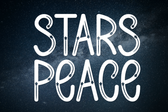 Stars Peace Font Review