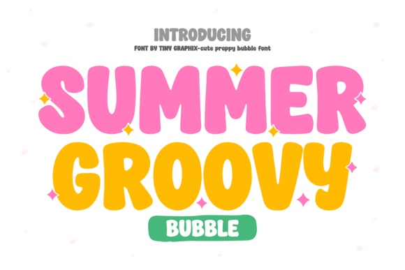 Summer Groovy Font for Web Design