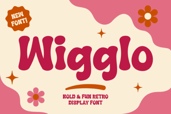 Wigglo Font: Bold and Retro